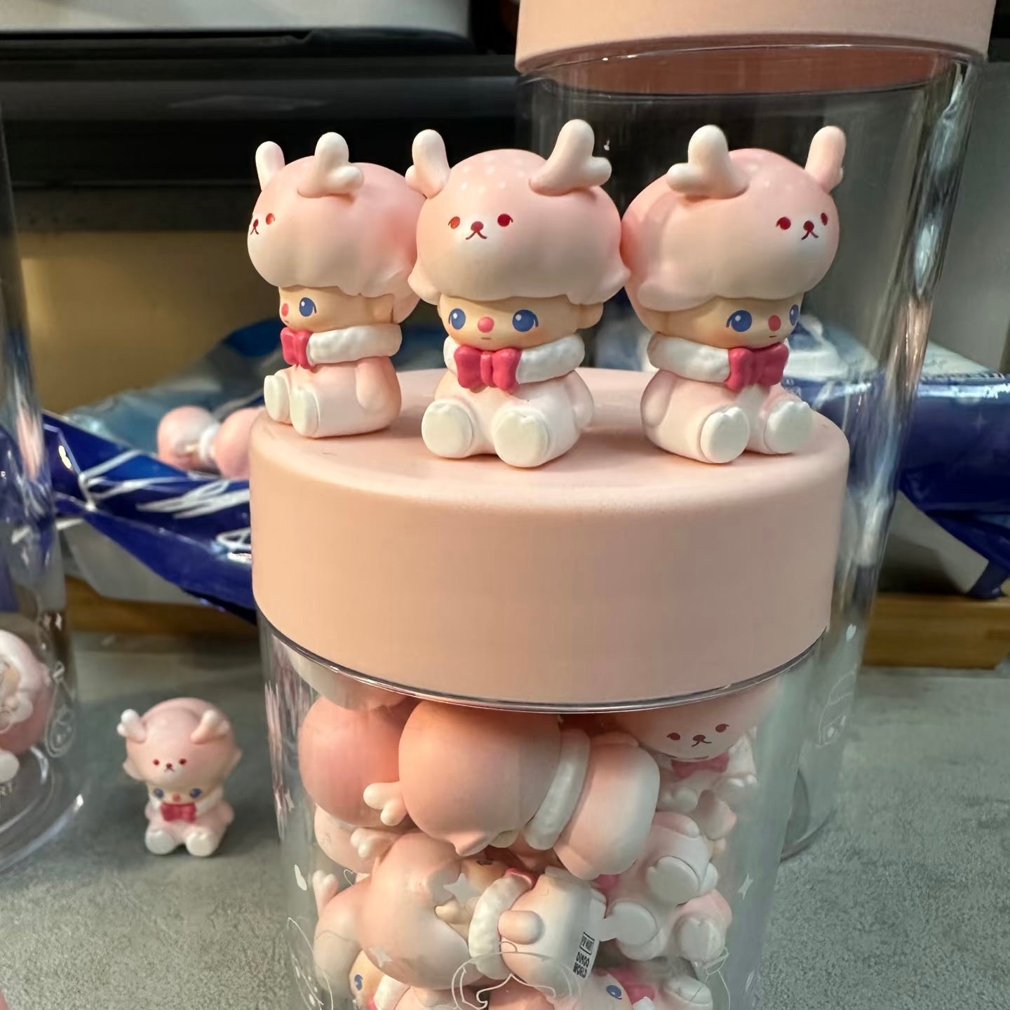 Dimoo Sakura Deer Hongkong-Limited Mini Bean