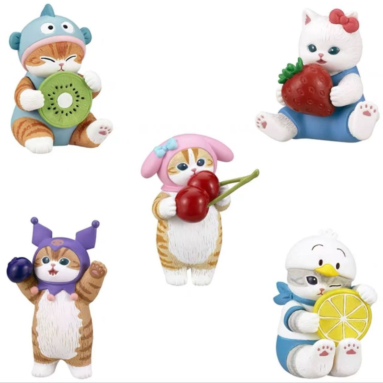 Sanrio x Mofusand Bandai Gacha Capsule - V2 Fruit Costume