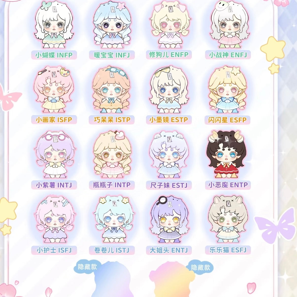 KEENO MBTI Little Baby Series