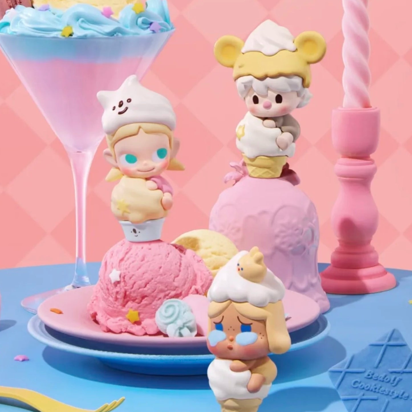 POP BEAN Ice Cream Cone Mini Bean Set