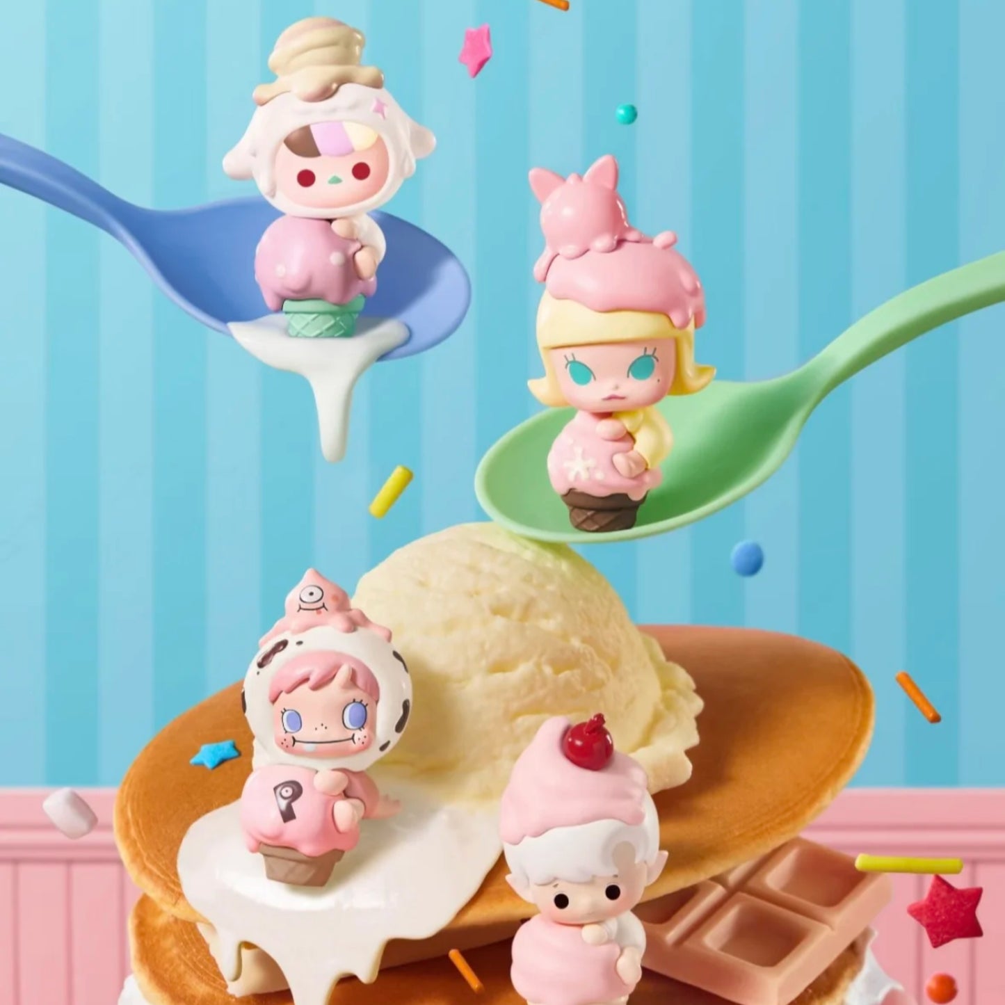 POP BEAN Ice Cream Cone Mini Bean Set