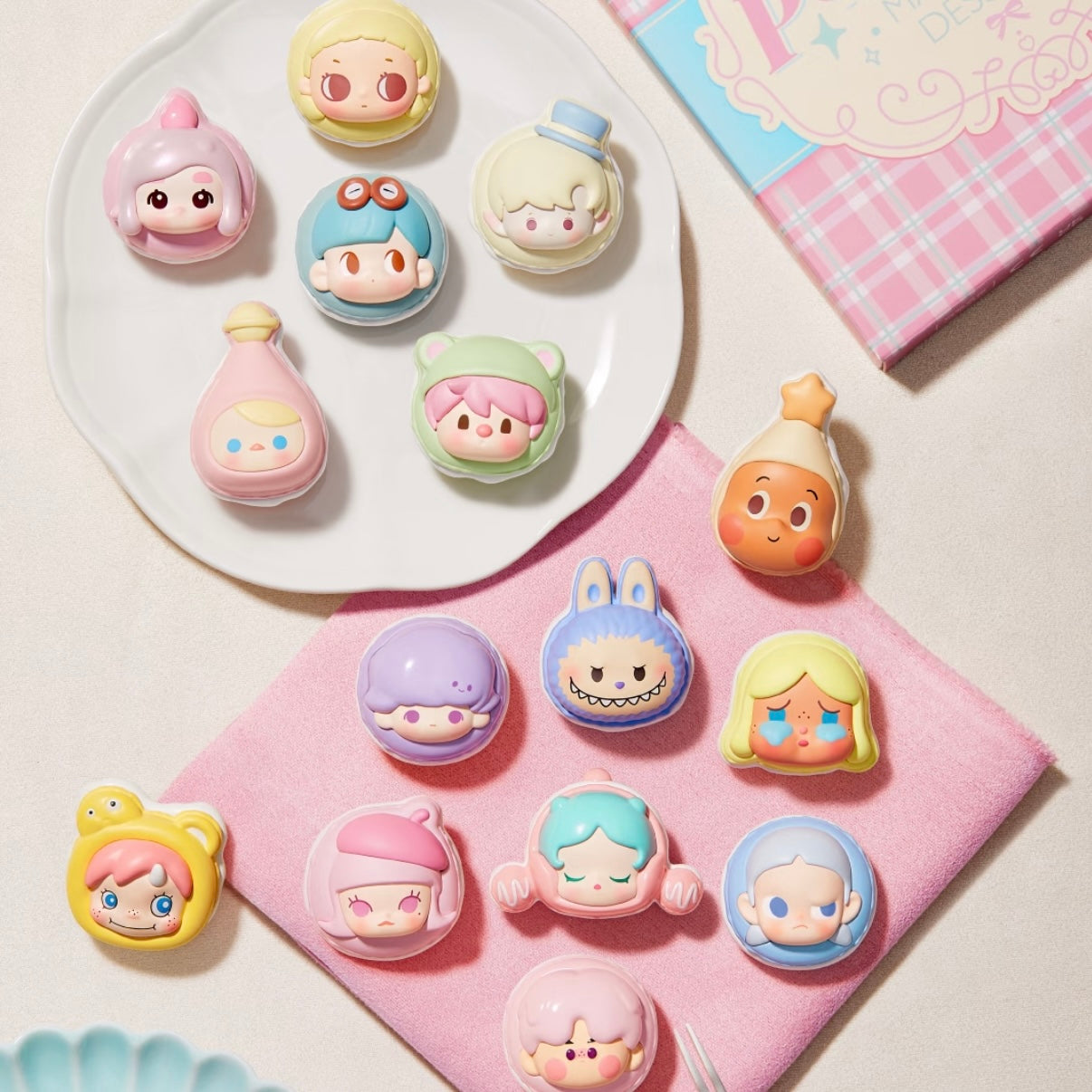 POP BEAN Macaron Dessert Series Box Set