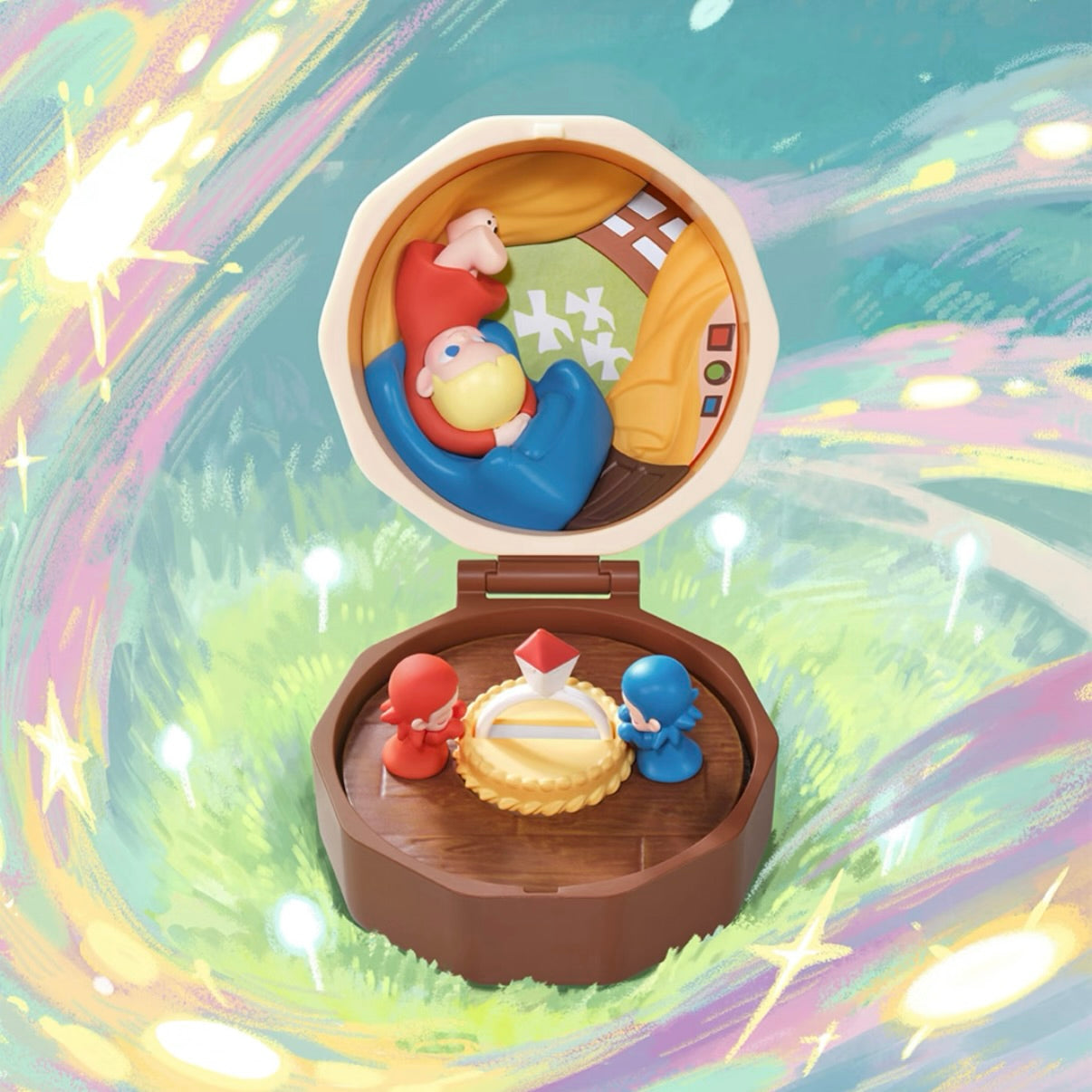 PopMart Romantic Ring Box V4