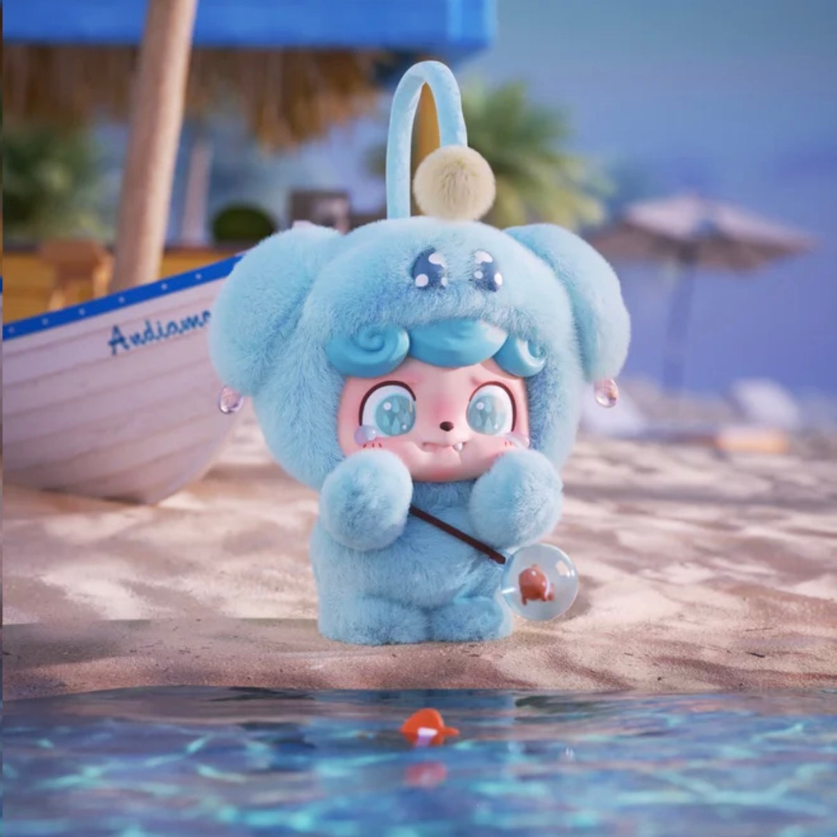 Q.Kid Emotional Hairy Monsters Series Blind Box