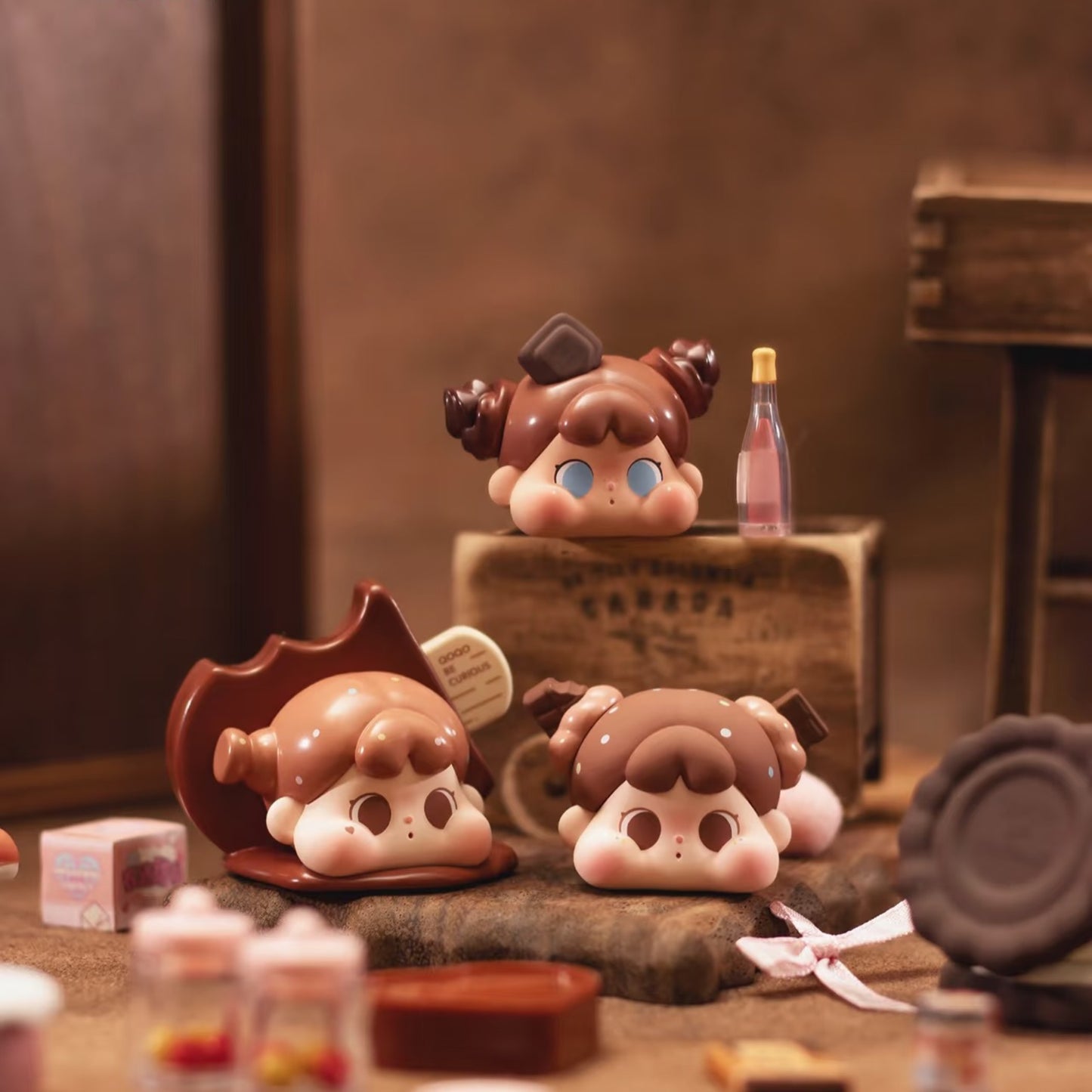 QOQO MINI FACE-Chocolate Season Series