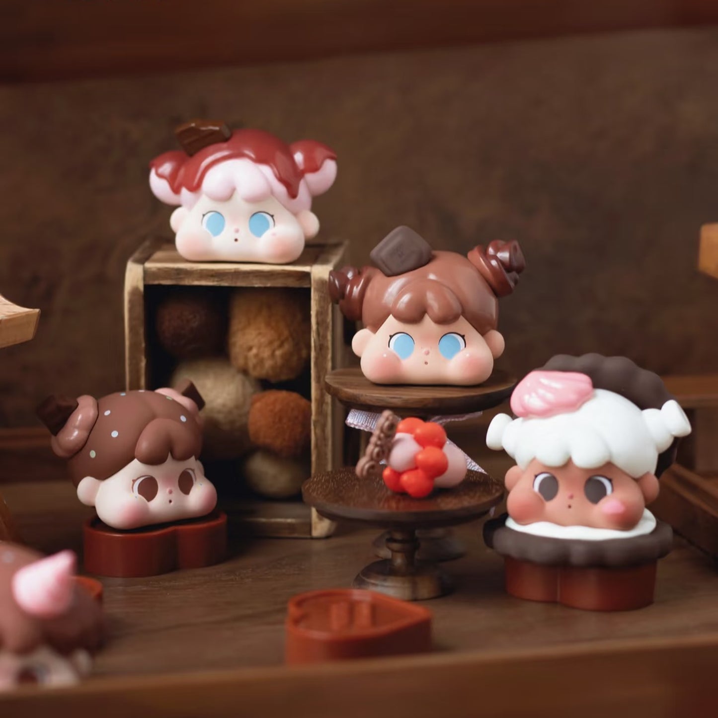 QOQO MINI FACE-Chocolate Season Series