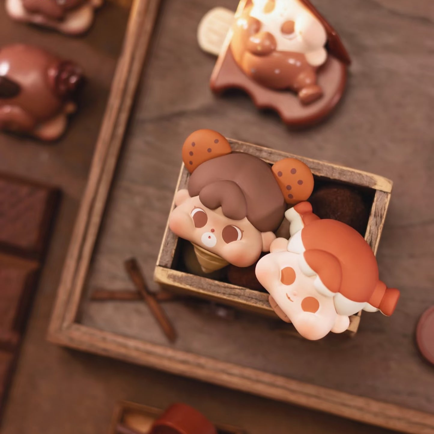 QOQO MINI FACE-Chocolate Season Series