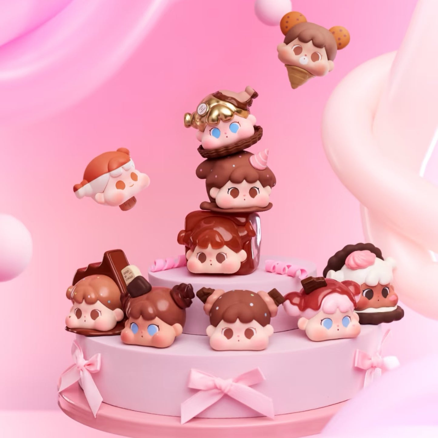 QOQO MINI FACE-Chocolate Season Series