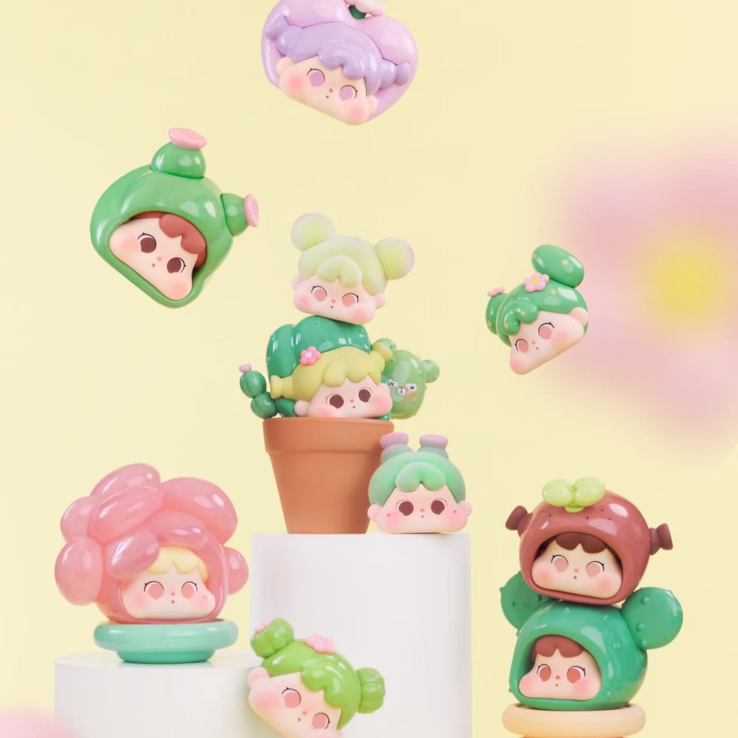 QOQO Succulents Story Mini Face Series Blind Box