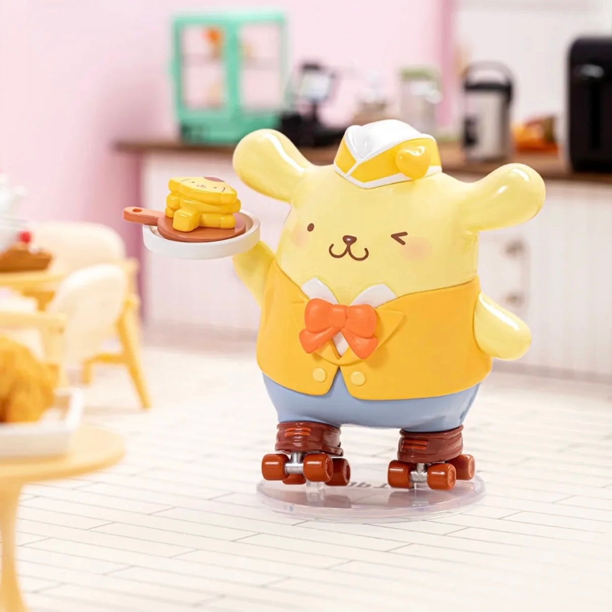 Sanrio characters Roller Skating Restaurant Series Figures Blind Box