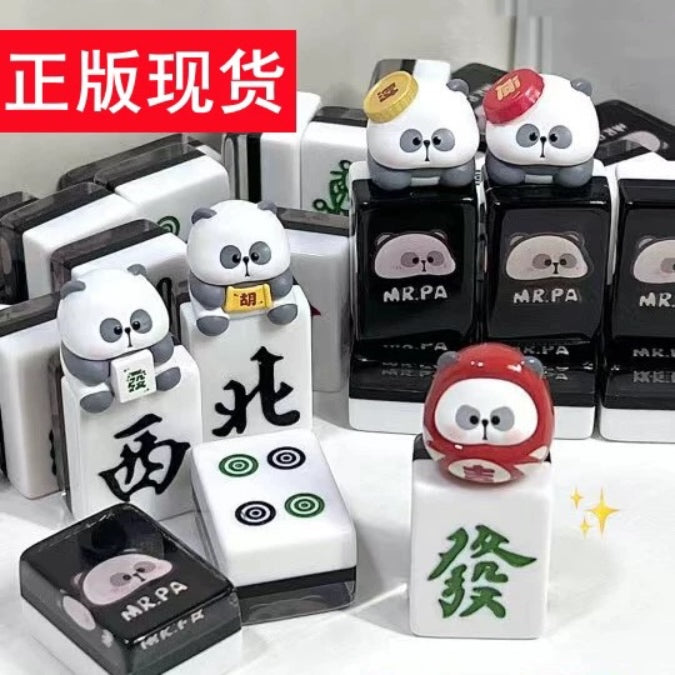 【3pcs】Mr.Pa Waiting for the Tile Series Magnet Mini Bean Blind Bag