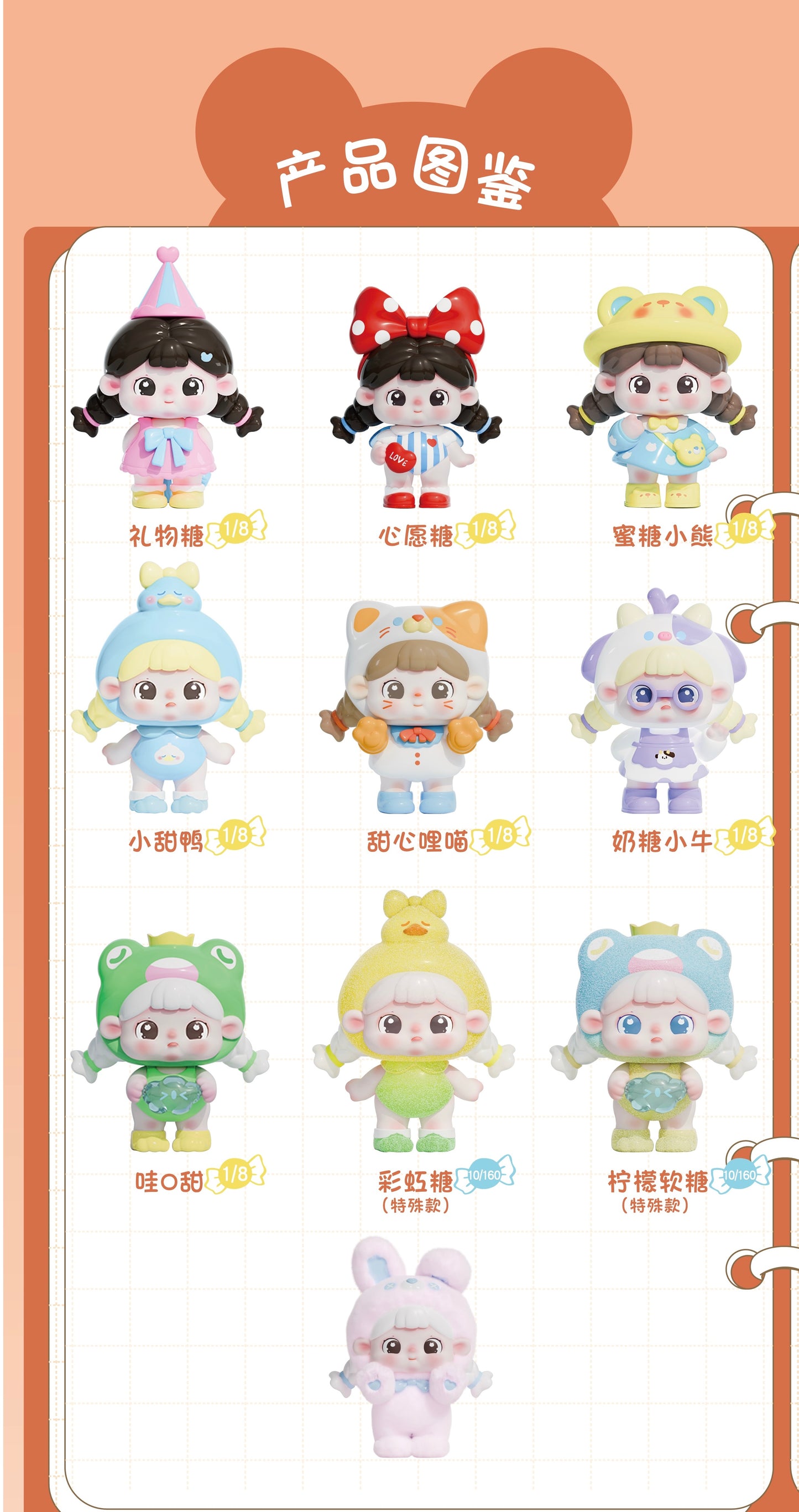 TangTang 10 Sugar Series Mini Blind Box