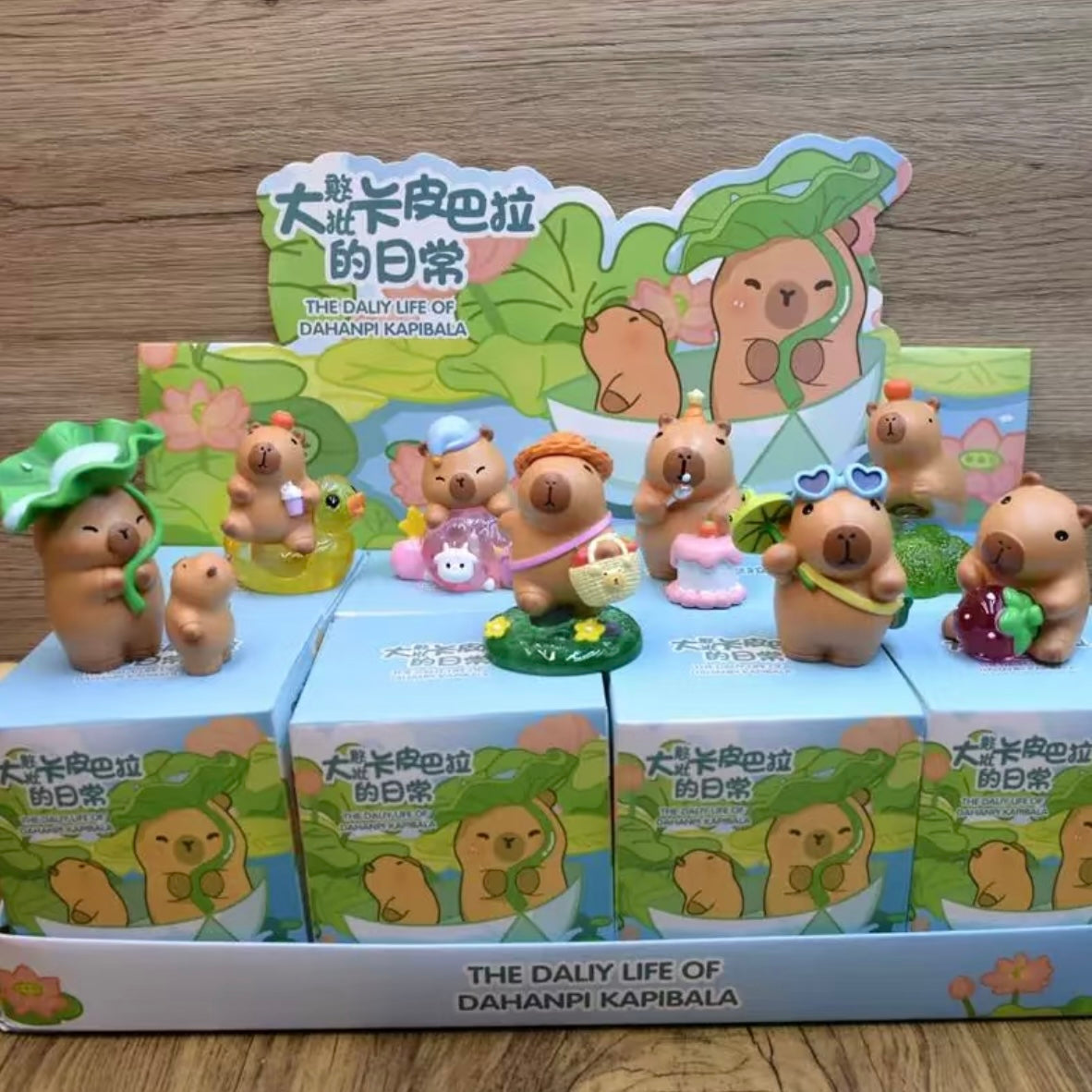 The Daily Life of Dahanpi Capybara Series Blind Box