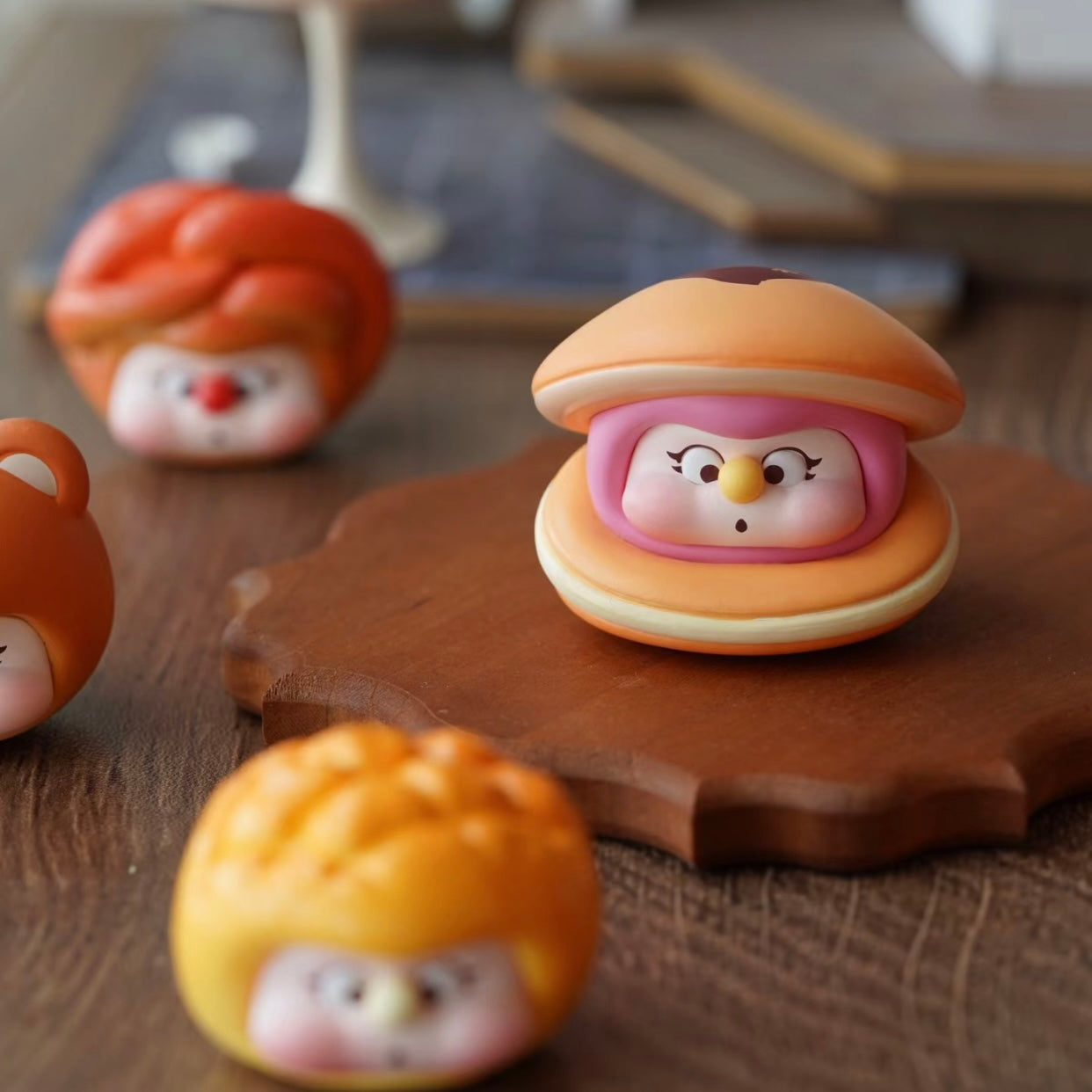 【3boxes】Timid Nido DunDun Bakery Series Mini Bean Blind Box