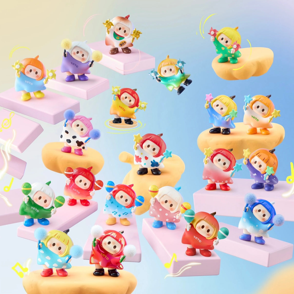 YOYO Tilted Head Collection Surprise Icon Box