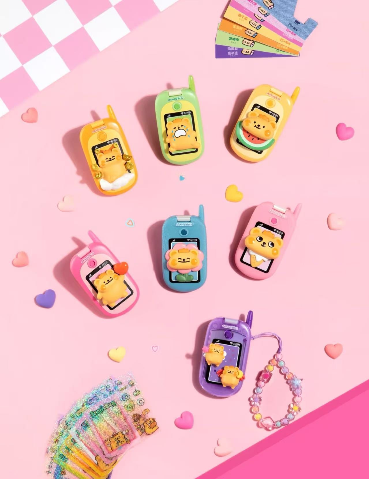 Bear is Bug phone toy Collection