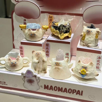 Cute Siamese Cat  Crystal Series Blind Box