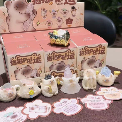 Cute Siamese Cat  Crystal Series Blind Box