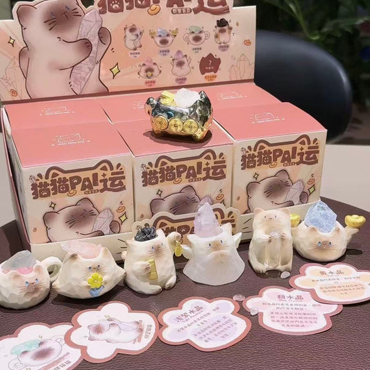 Cute Siamese Cat  Crystal Series Blind Box