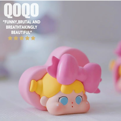 QoQo Mini Face Pink Birthday Mini Bean Blind Box