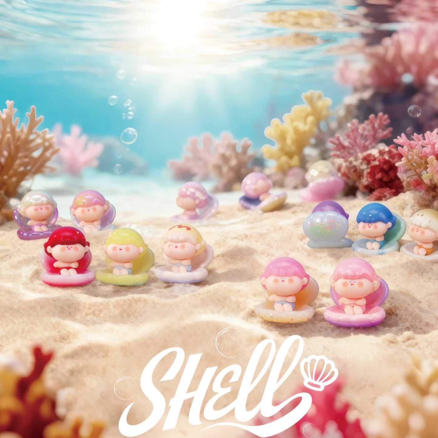 Amlls Sea Shell Series Mini Bean Blind Bag
