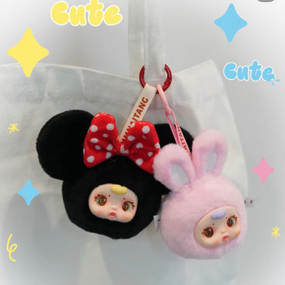 MM Milk Candy Animal plush keychain pendant Series Blind Box