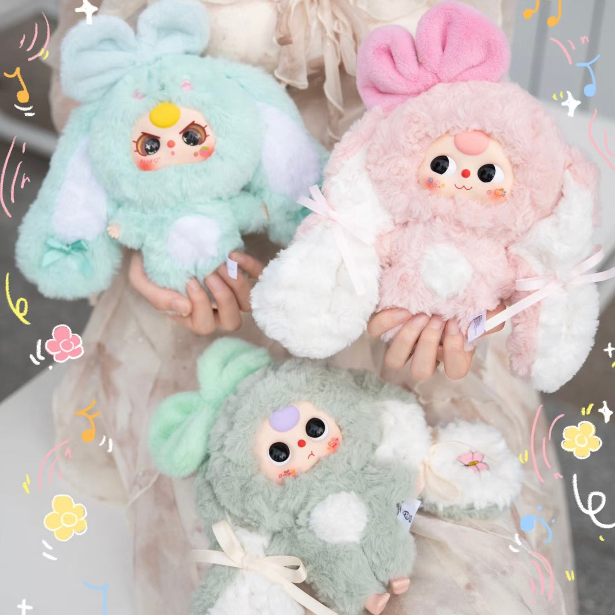 Baby-three Bunny Return  Plush Series Blind Box
