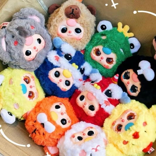 Baby3 2nd Gen Take Me Out Zipper Bag Series Plush Blind Box