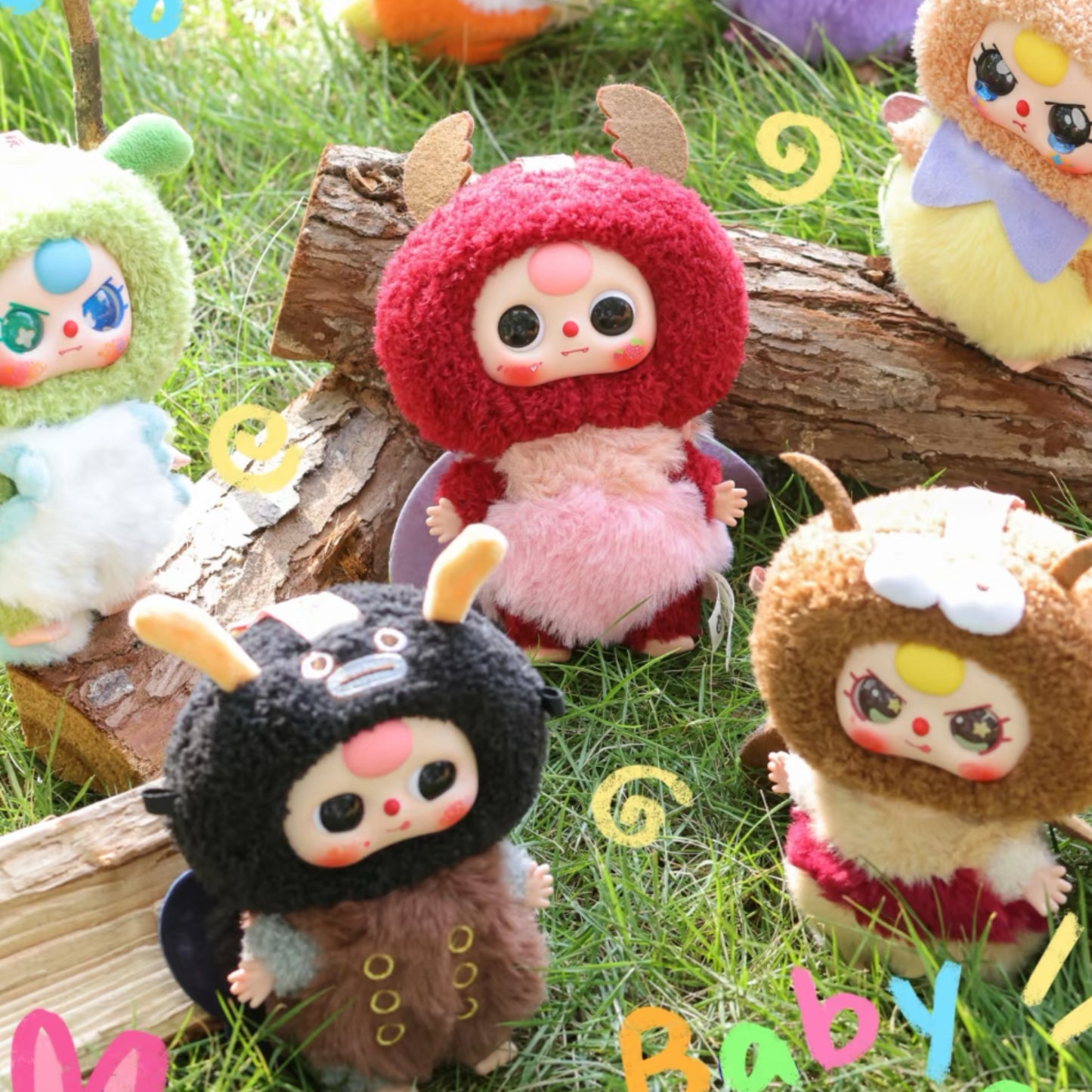 Baby3 Small Insects Series Plush Blind Box