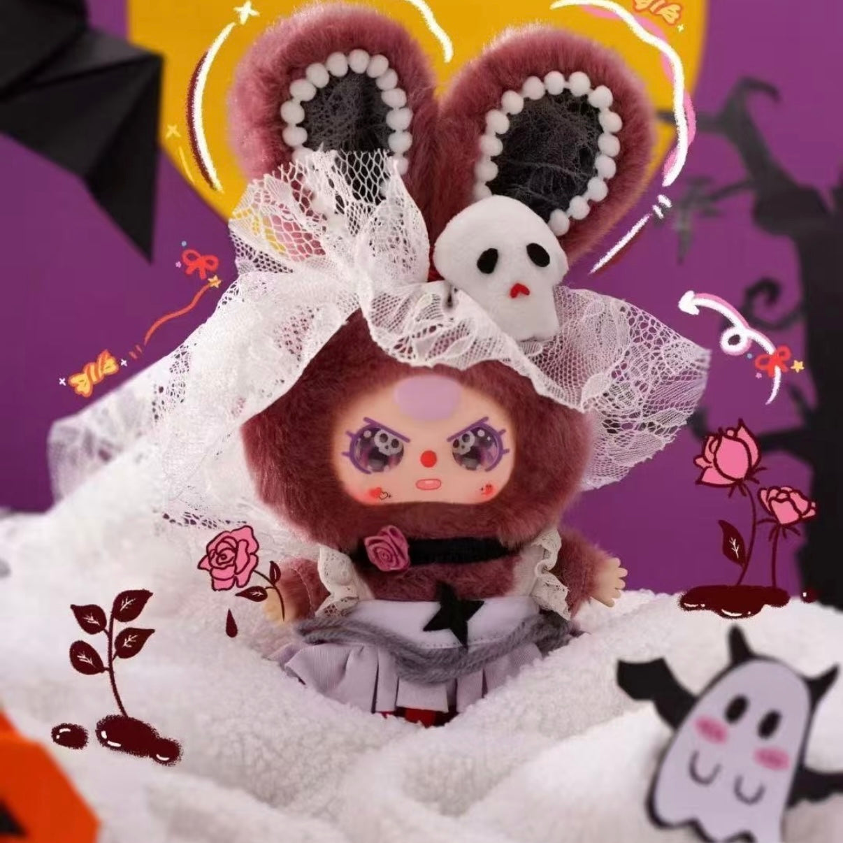 Baby Three - Halloween Castle Adventure Series Plush Blind Box