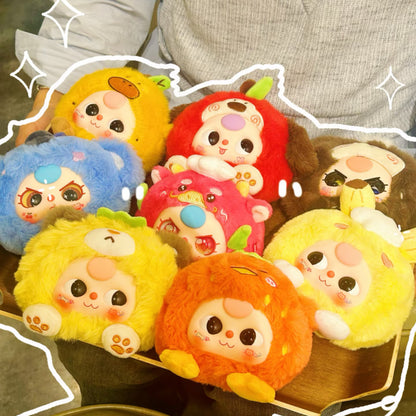 Baby Three Fruit Cute Thing Out Plush Series Blind Box