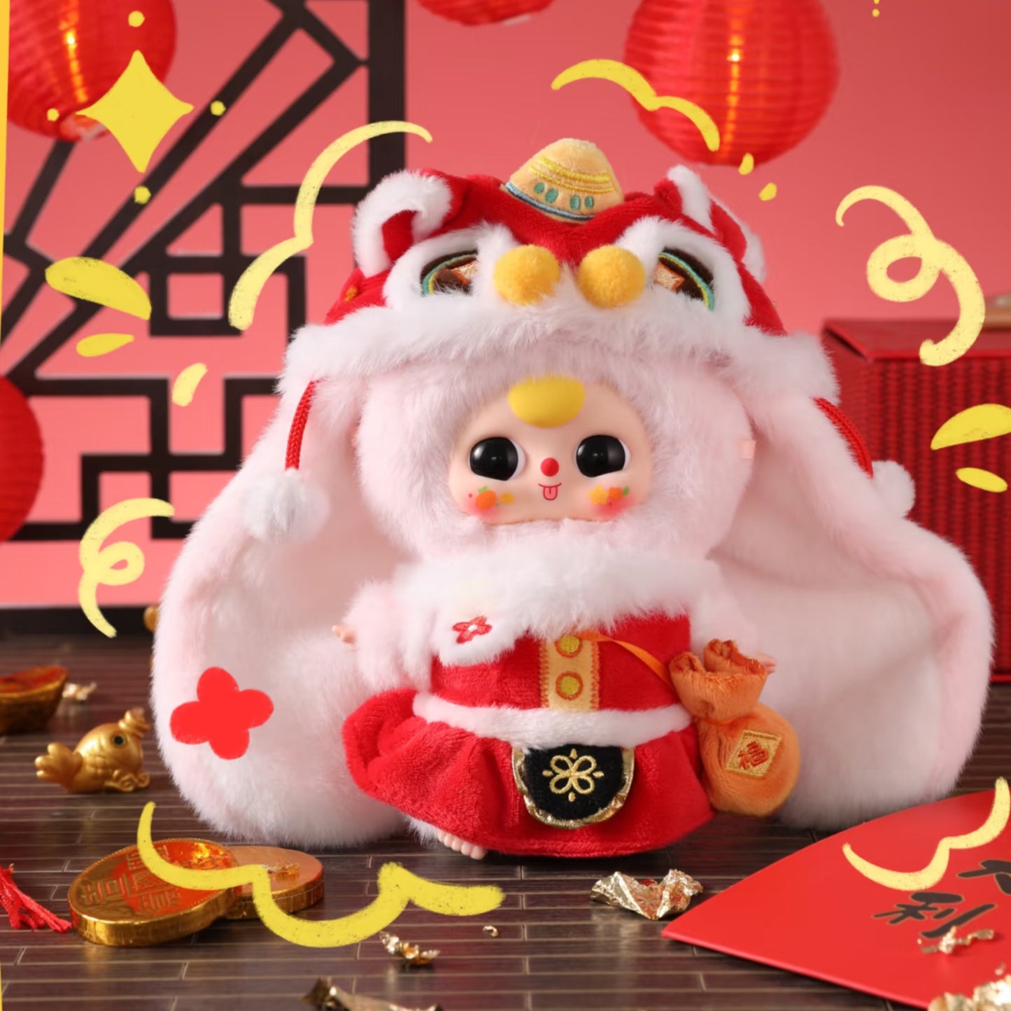 Baby Three New Year Plush Series Blind Box