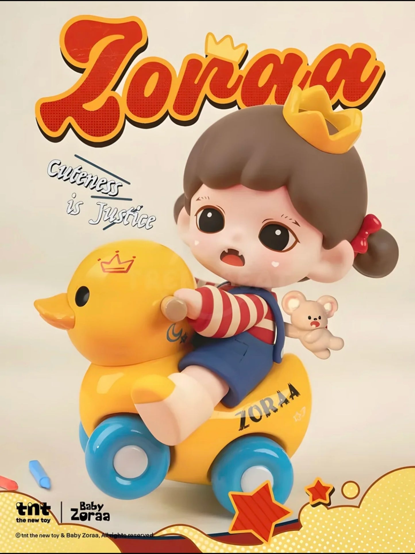 Baby Zoraa Cuteness is Justice Series Blind Box