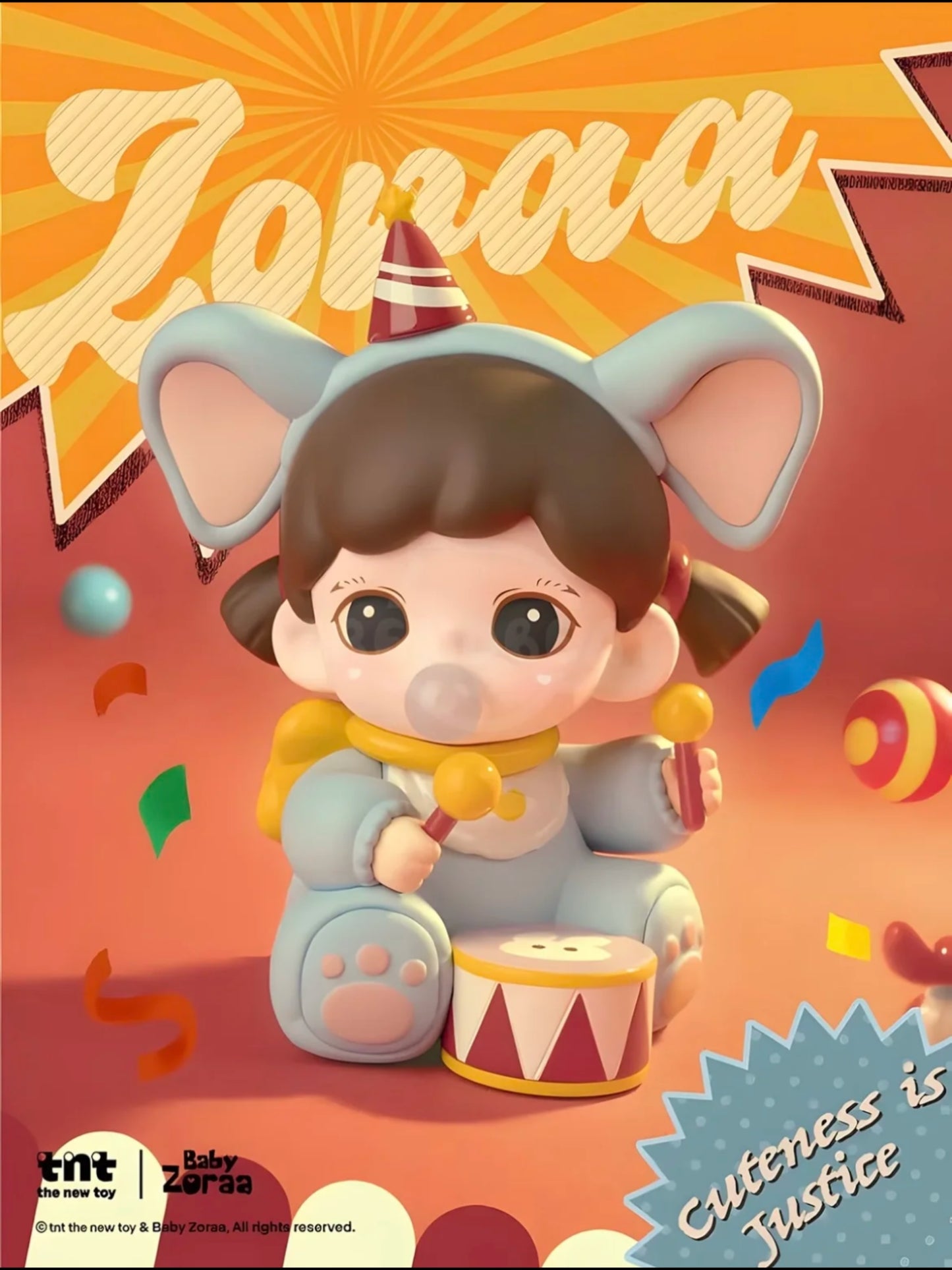 Baby Zoraa Cuteness is Justice Series Blind Box