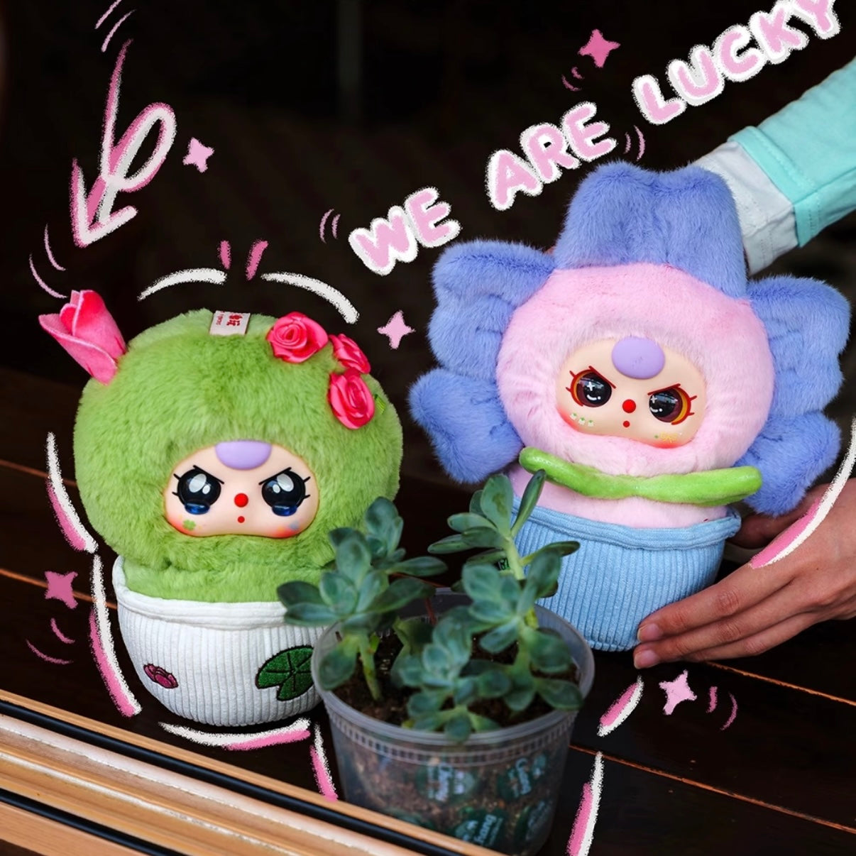 Baby Three- A Pot of Little Flower Plush Series Blind Box