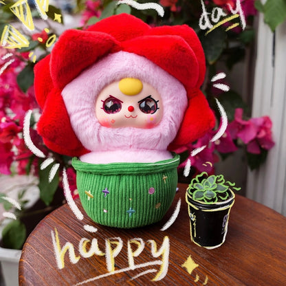 Baby Three- A Pot of Little Flower Plush Series Blind Box