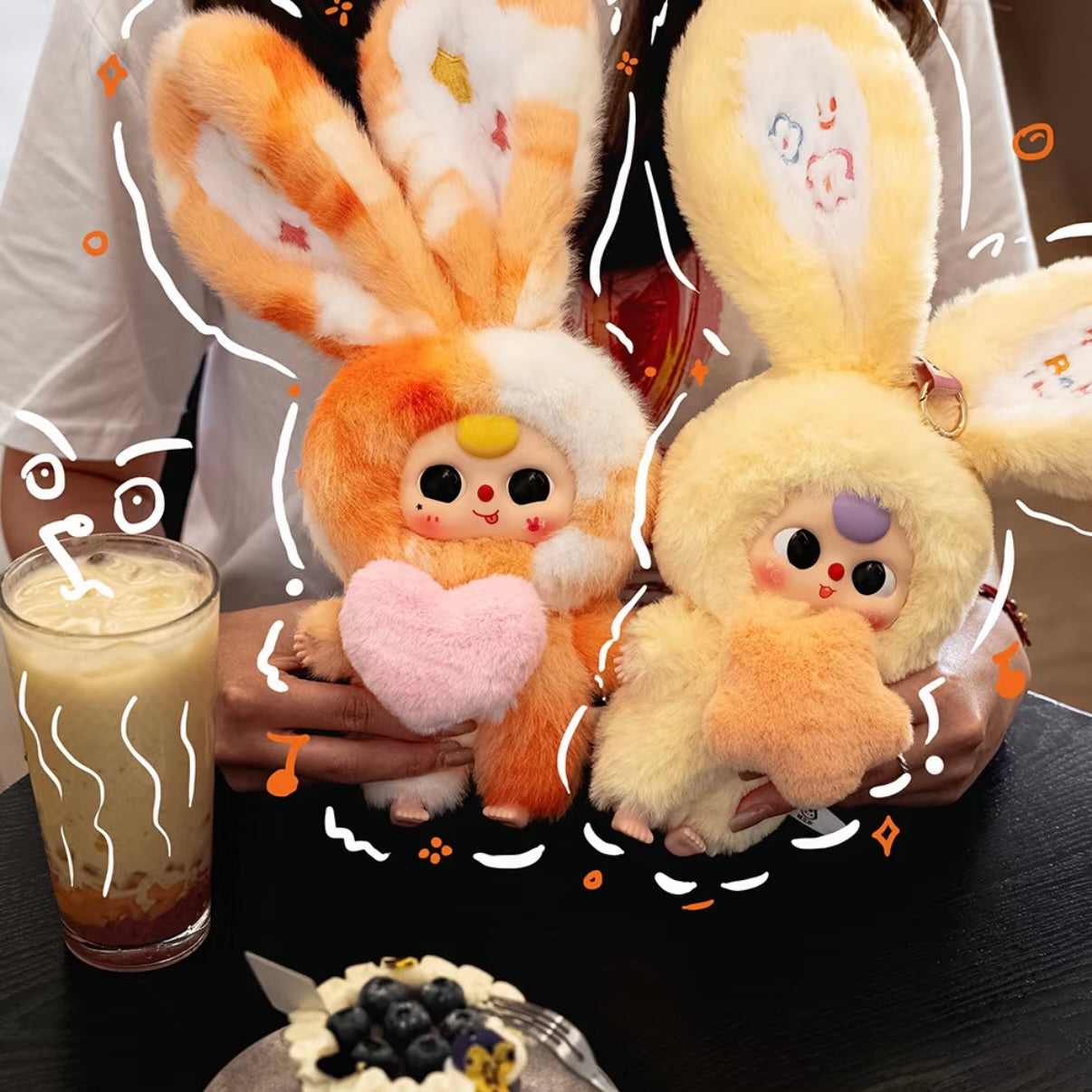 Baby three- Lily Rabbit Town V3 Plush Series Blind Box