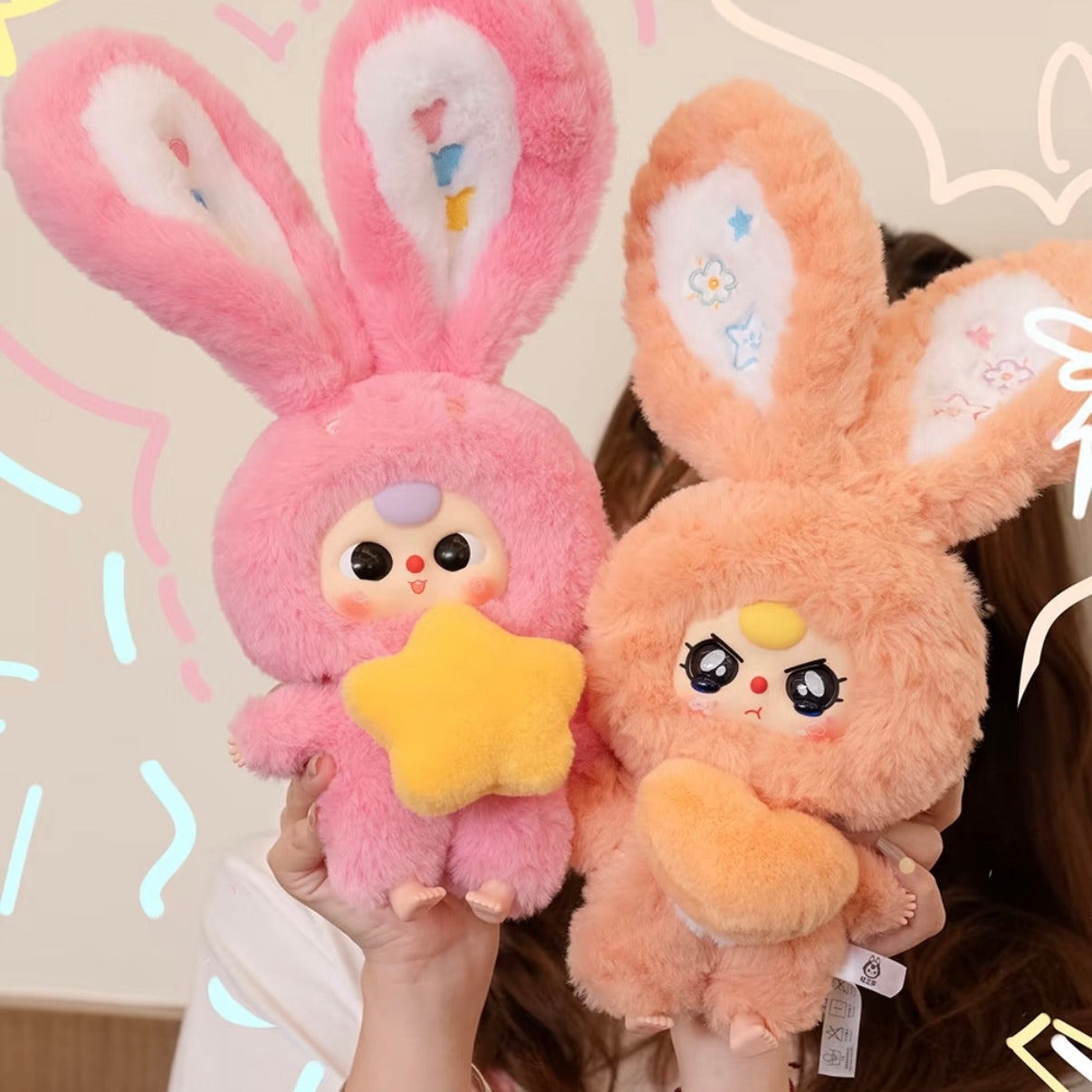 Baby three- Lily Rabbit Town V3 Plush Series Blind Box