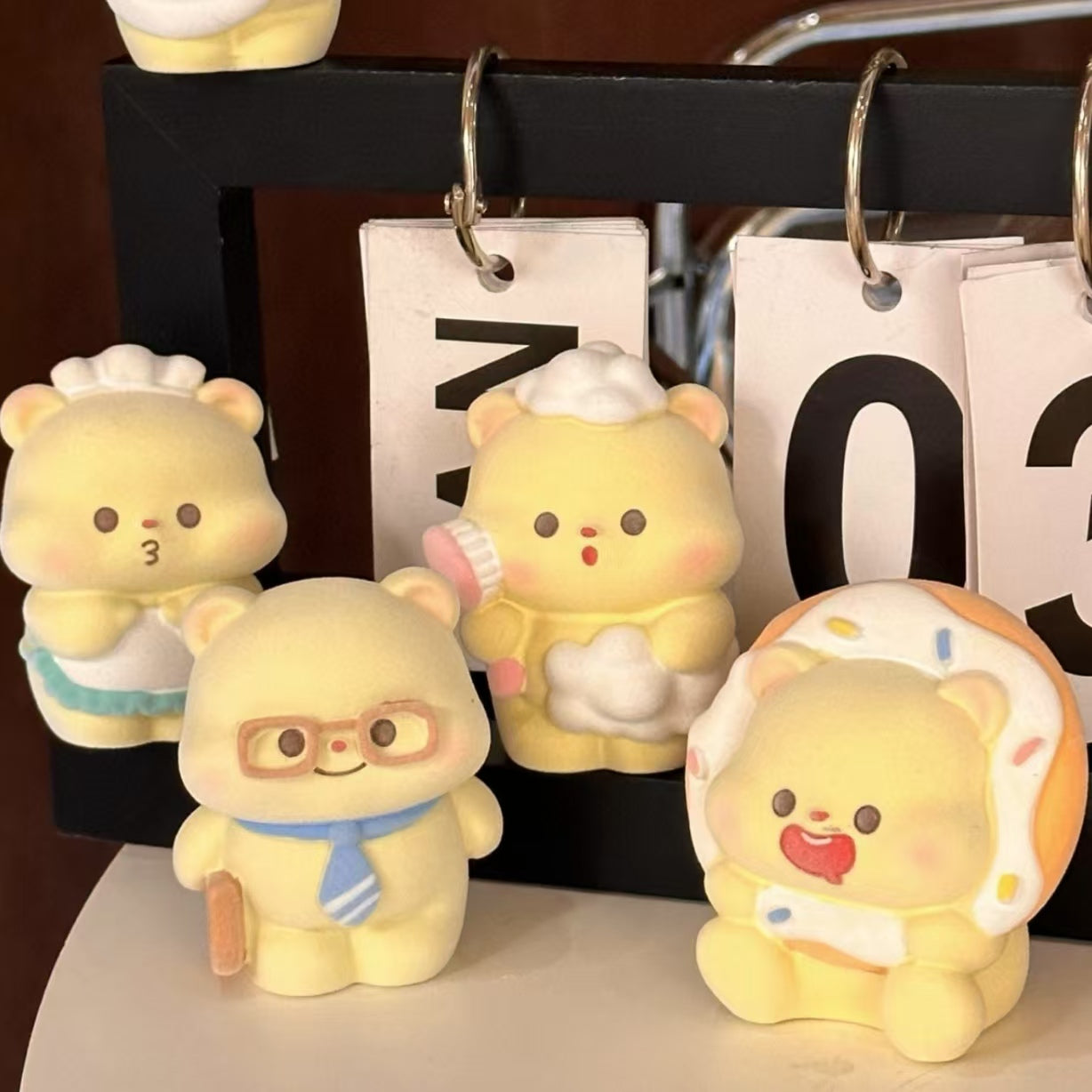 Baji Bear Flocking Series Blind Box