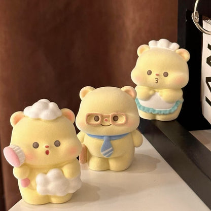 Baji Bear Flocking Series Blind Box