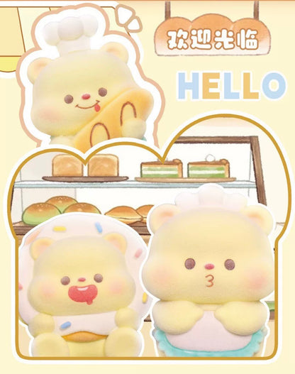 Baji Bear Flocking Series Blind Box