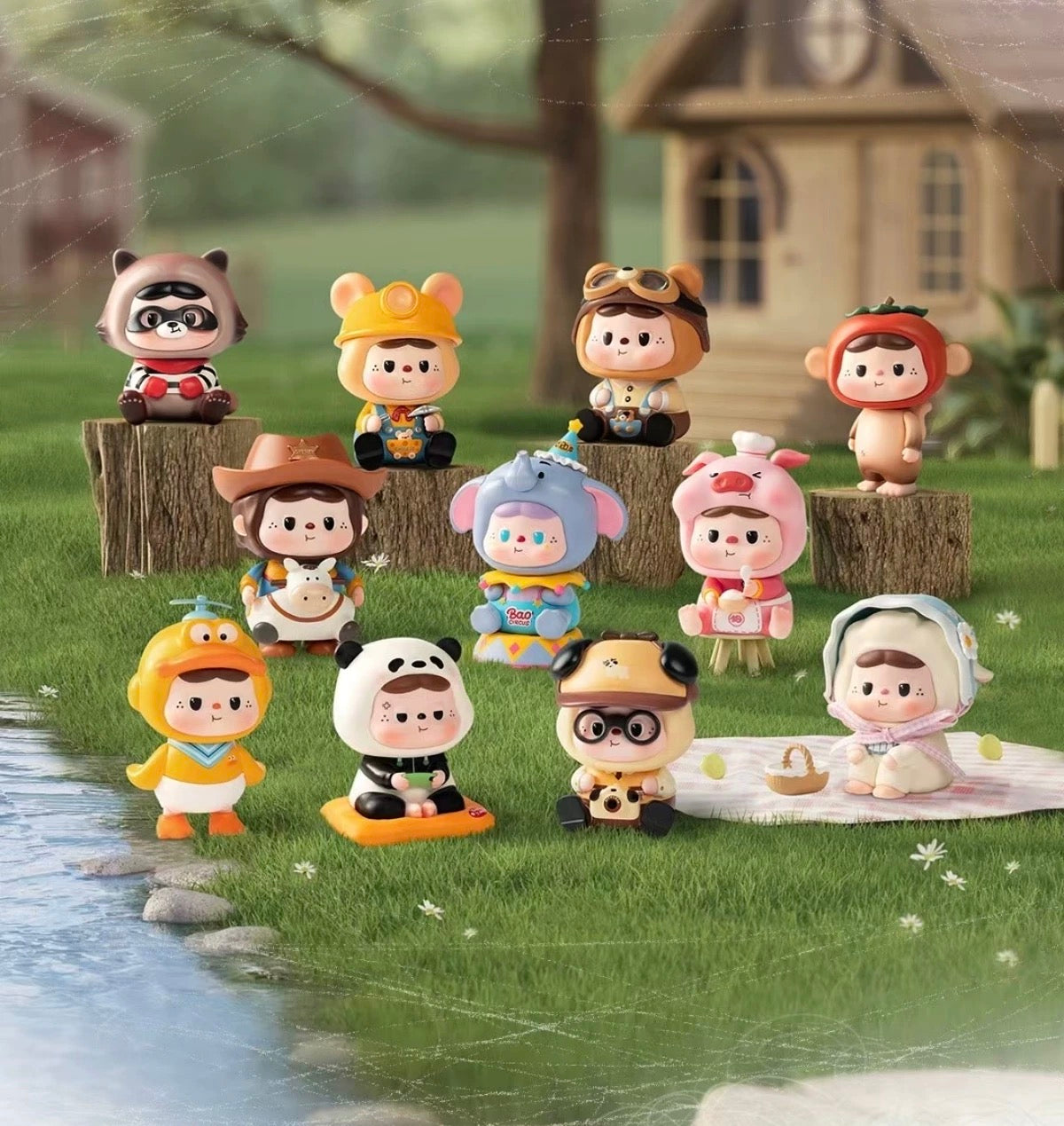 BaoBao's Time Capsule Series PVC Figures