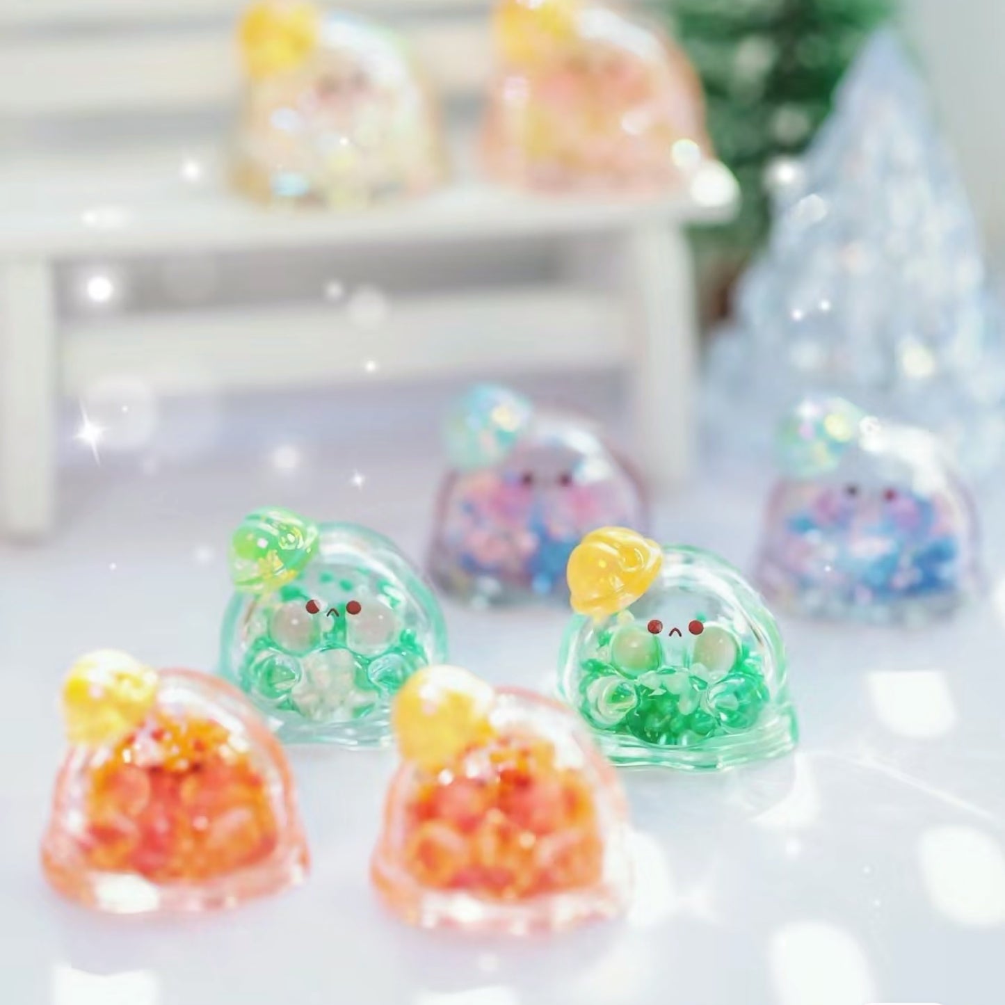 Bubble Eggs Iridescent Party Mini Bean Series Blind Bag