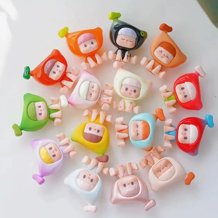 Buer Banana Hi Friends Series Mini Bean Blind Box