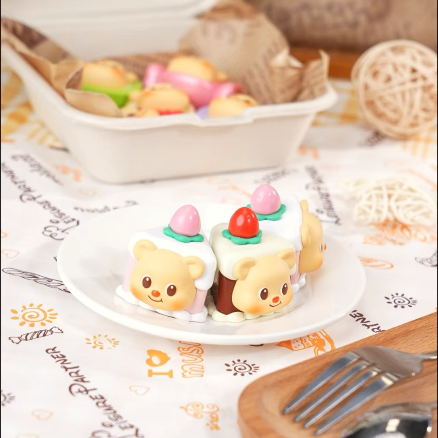 Butter Bear MINI Afternoon Tea Magnet Series Blind Bag