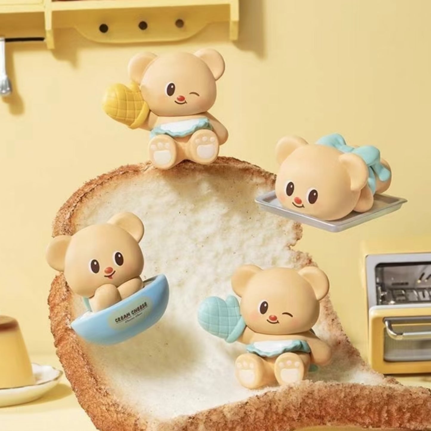 Butterbear Baked with Love Series Mini Bean