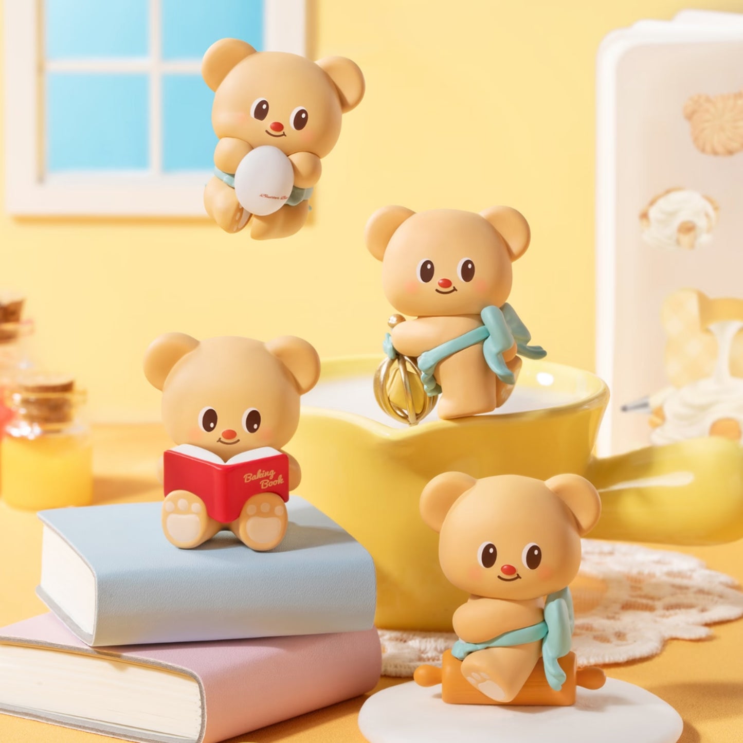 Butterbear Baked with Love Series Mini Bean