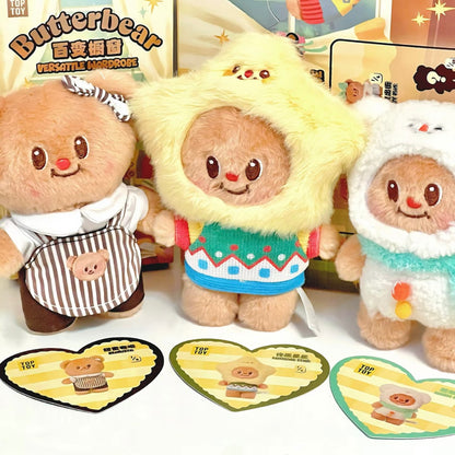 Butterbear Versatile Wardrobe Series Plush Pendant Blind Box