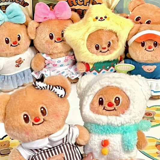 Butterbear Versatile Wardrobe Series Plush Pendant Blind Box