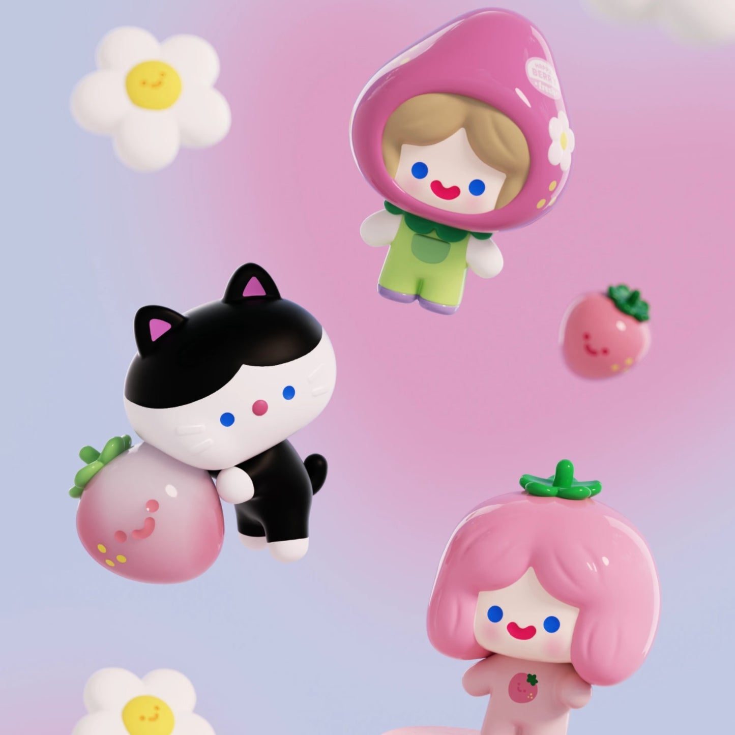 CELL RICO Happy Friends with Me UliUli Series Mini Bean